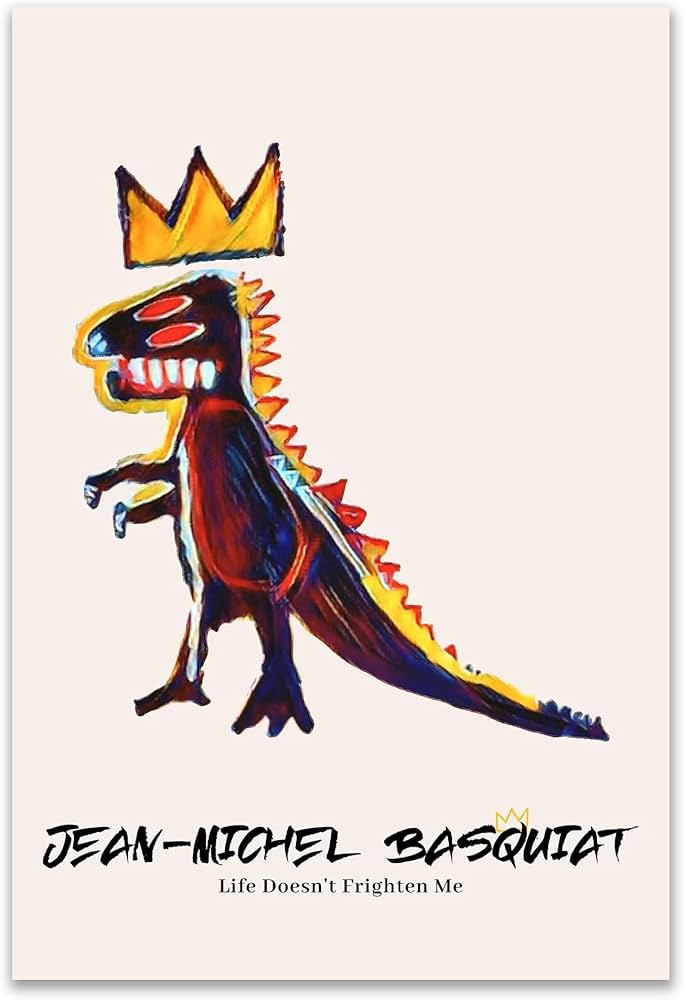 【最安値】JEAN-MICHEL BASQUIAT's Dinosaur basquiat_dino_tmb__79567.
